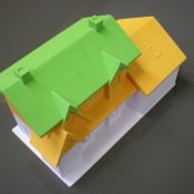 Multi Color 3D Printed House