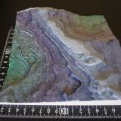Full Color Printed Topographic Map